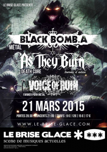 Black Bomb A @ Le Brise Glace - Annecy, France [21/03/2015]