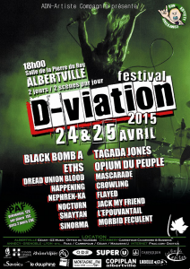Festival D-Viation 2015 @ Salle de la Pierre du Roy  - Albertville, France [24/04/2015]