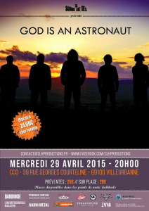 God Is An Astronaut @ Le CCO - Villeurbanne, France [29/04/2015]