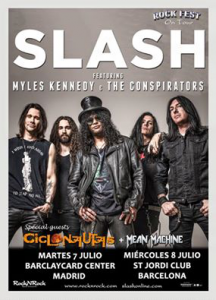 Slash feat. Myles Kennedy and the Conspirators @ Sant Jordi Club - Barcelone, Espagne [08/07/2015]