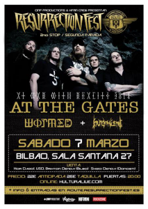 At The Gates @ Sala Santana 27 - Bilbao, Espagne [07/03/2015]