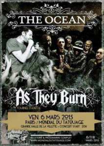 The Ocean @ La Grande Halle de la Villette - Paris, France [06/03/2015]