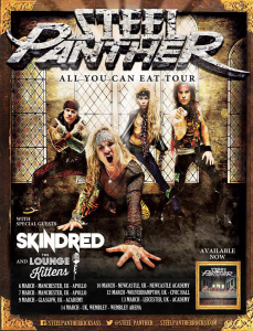 Steel Panther @ Apollo Theatre - Manchester, North West England, Angleterre [07/03/2015]