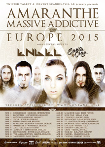 Amaranthe @ O2 Academy Islington - Londres, Angleterre [17/03/2015]