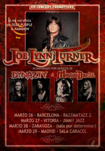 Joe Lynn Turner @ Sala Jimmy Jazz - Vitoria, Espagne [27/03/2015]