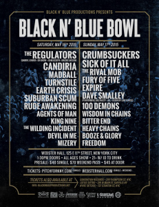 Black N’ Blue Bowl 2015 @ Webster Hall - New York City, New York, Etats-Unis [16/05/2015]