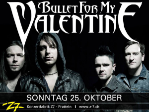 Bullet For My Valentine @ Z7 Konzertfabrik - Pratteln, Suisse [25/10/2015]