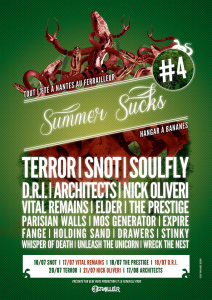 Summer Sucks Fest #4 @ Le Ferrailleur - Nantes, France [10/07/2015]
