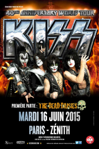 Kiss @ Le Zénith - Paris, France [16/06/2015]