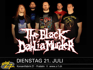 The Black Dahlia Murder @ Z7 Konzertfabrik - Pratteln, Suisse [21/07/2015]