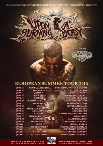 Upon A Burning Body @ Kofmehl - Solothurn, Suisse [26/06/2015]