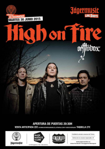 High On Fire @ Sala Razzmatazz  - Barcelone, Espagne [30/06/2015]