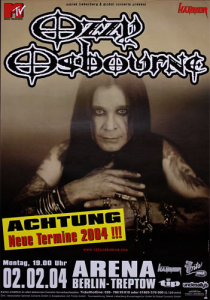 Ozzy Osbourne @ Arena - Berlin, Allemagne [02/02/2004]