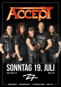 Accept @ Z7 Konzertfabrik - Pratteln, Suisse [19/07/2015]