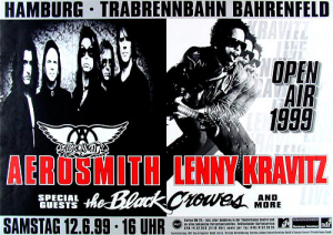 Aerosmith @ Trabennbahn Bahrenfeld - Hambourg, Allemagne [12/06/1999]