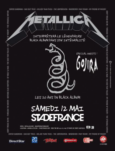 Metallica @ Stade de France - Saint-Denis, France [12/05/2012]