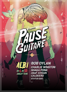 Festival Pause Guitare @ Base de Loisirs de Pratgraussals - Albi, France [09/07/2015]