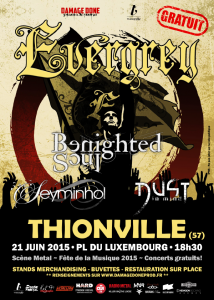 Evergrey @ Place du Luxembourg - Thionville, France [21/06/2015]