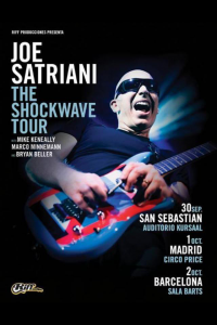 Joe Satriani @ Le Théâtre Barts - Barcelone, Espagne [02/10/2015]
