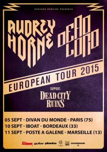 Audrey Horne @ Le iBoat - Bordeaux, France [10/09/2015]