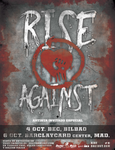 Rise Against @ Le Barclaycard Center - Madrid, Espagne [06/10/2015]