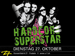 Hardcore Superstar @ Z7 Konzertfabrik - Pratteln, Suisse [27/10/2015]