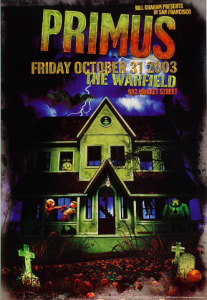 Primus @ The Warfield Theatre - San Francisco, Californie, Etats-Unis [31/10/2003]