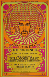 The Jimi Hendrix Experience @ Fillmore East - New York City, New York, Etats-Unis [10/05/1968]