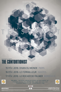 Tesseract @ Le Rocher de Palmer - Cenon, France [17/02/2016]