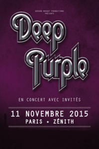 Deep Purple @ Le Zénith - Paris, France [11/11/2015]