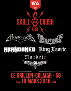 Skull Crush Fest @ Le Grillen - Colmar, France [19/03/2016]