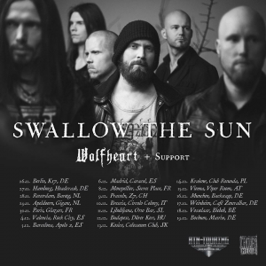 Swallow The Sun @ Le Biebob - Vosselaar, Belgique [18/12/2015]