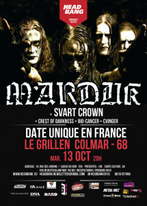Marduk @ Le Grillen - Colmar, France [13/10/2015]