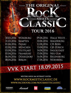Rock Meets Classic @ Hallenstadion - Zurich, Suisse [13/04/2016]