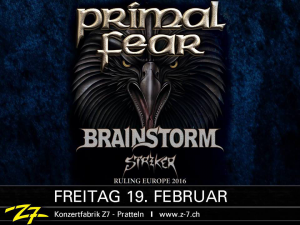 Primal Fear @ Z7 Konzertfabrik - Pratteln, Suisse [19/02/2016]