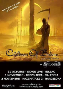 Children Of Bodom @ Sala Stage Live - Bilbao, Espagne [31/10/2015]