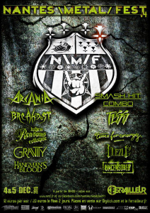 Nantes Metal Fest #4 @ Le Ferrailleur - Nantes, France [04/12/2015]