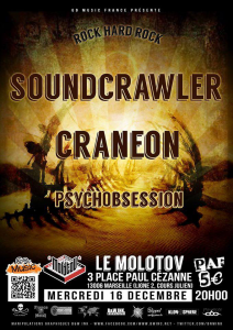Soundcrawler @ Le Molotov - Marseille, France [16/12/2015]