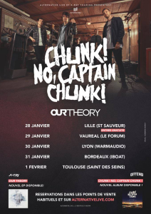 Chunk! No, Captain Chunk! @ Le Forum - Vauréal, France [29/01/2016]