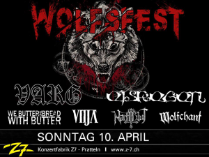 WolfsFest 2016 @ Z7 Konzertfabrik - Pratteln, Suisse [10/04/2016]
