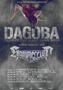 Dagoba @ La Souris Verte - Epinal, France [16/01/2016]