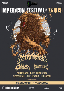 Impericon Fest 2016 @ X-Tra - Zurich, Suisse [05/05/2016]