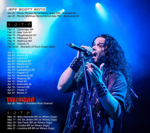 Jeff Scott Soto @ Sala Razzmatazz  - Barcelone, Espagne [01/04/2016]