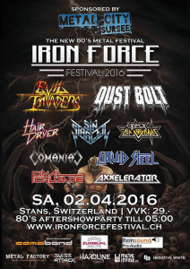 Iron Force Festival 2016 @ Stans, Suisse [02/04/2016]