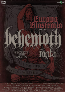 Behemoth @ Schüür - Lucerne, Suisse [29/10/2016]