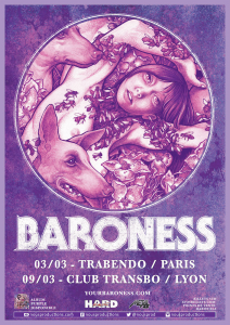 Baroness @ Le Trabendo - Paris, France [03/03/2016]