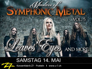 Masters Of Symphonic Metal Vol.5 @ Z7 Konzertfabrik - Pratteln, Suisse [14/05/2016]