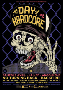 The Day Of Hardcore #2 @ La Nef - Angoulême, Charente, France [09/04/2016]