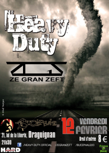 Heavy Duty @ Le Bucéphale - Draguignan, France [12/02/2016]