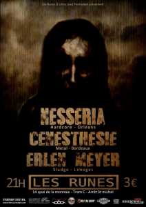 Nesseria @ Les Runes - Bordeaux, France [18/03/2016]